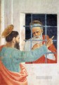 San Pedro visitado en la cárcel por San Pablo Christian Filippino Lippi